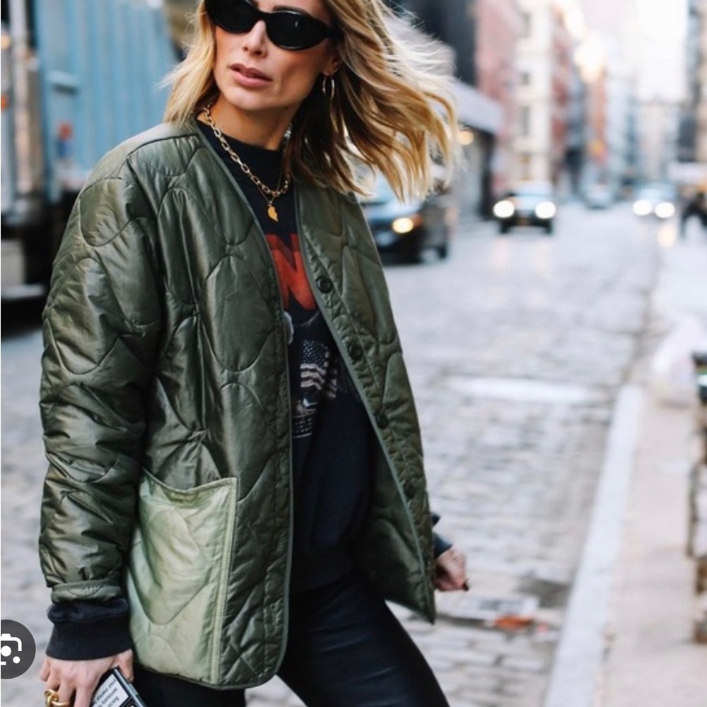 Anine Bing Andy Quilted Bomber